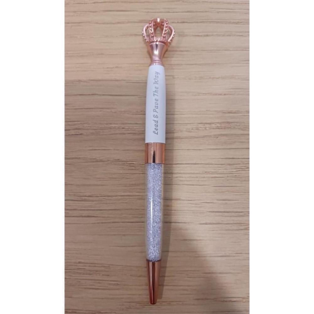 Positivity Quote Pen In White